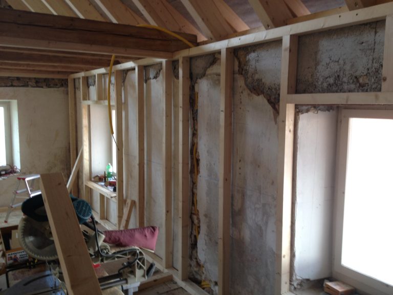 Isolation paroi intérieure